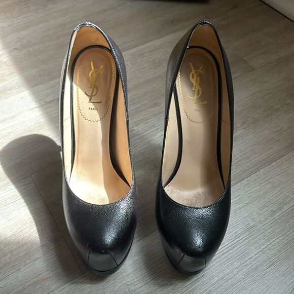 Yves Saint Laurent Tribute Leather Pumps 38.5 - Picture 3 of 12